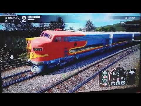 Santa Fe F7 locomotive add-on Train sim world 4 PS4