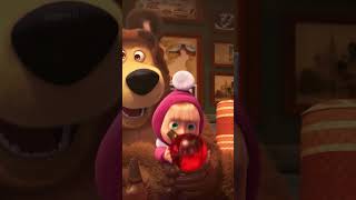 Searching for New Year's Cheer!🎁❄️ #HappyNewYearAgain #MashaAndTheBear #Shorts #cartoonforkids #kids
