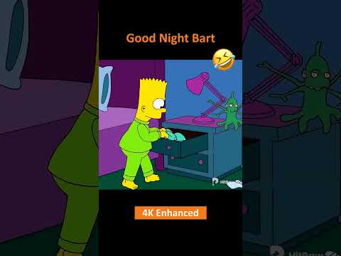 🌛Good night Bart#shorts