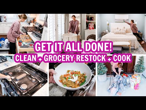 GET IT ALL DONE - CLEANING, GROCERY RESTOCK, LAUNDRY, & COOKING!