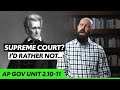 The Supreme Court's Role and Checks in Government