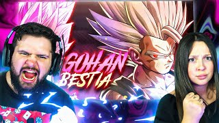RAP GOHAN BESTIA!!😮🔥EPICO!!🔥IVANGEL MUSIC!!🔥REACCION!!