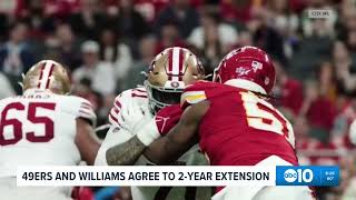 Trent Williams and San Francisco 49ers agree to 2-year/$50 million contract extension