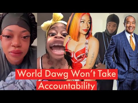 Nicki Minaj Pray 4 World Dawg & Shebada Diss Dem/Dovey Clown Ivany ! NCB UBER CUSTOMER BEG KINGMIXUP