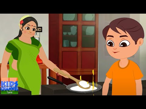 Dosai Amma Dosai, Tamil Nursery Rhymes #short #tamilsong #ytshorts #kidsanimation