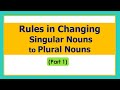 Transforming Singular Nouns to Plural Forms