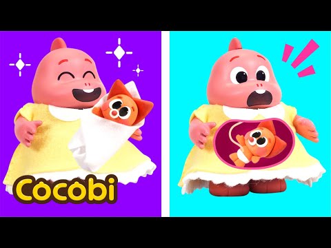 What's Inside Mommy's Tummy?😍 + More Fun Songs for Kids | Cocobi