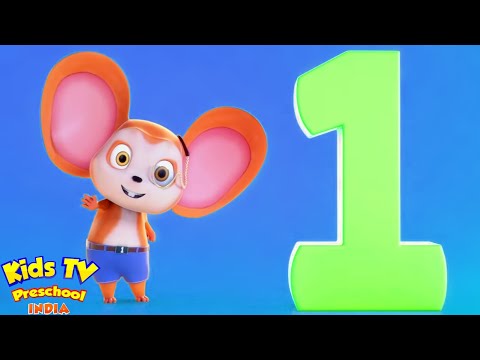 Paanch Chuhe, पाँच चूहे, Number Song, Kids Videos and Baby Cartoons