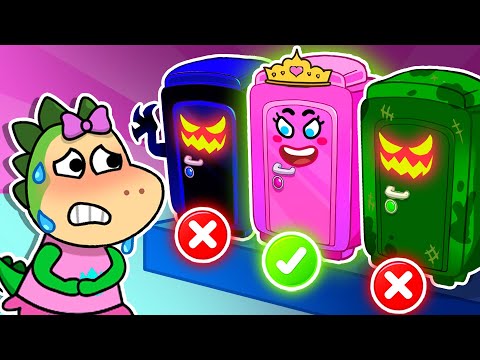Sparkle’s Spooky Portable Toilet Adventure 😰 Fun Story 🚽 Fire Spike Kids Stories