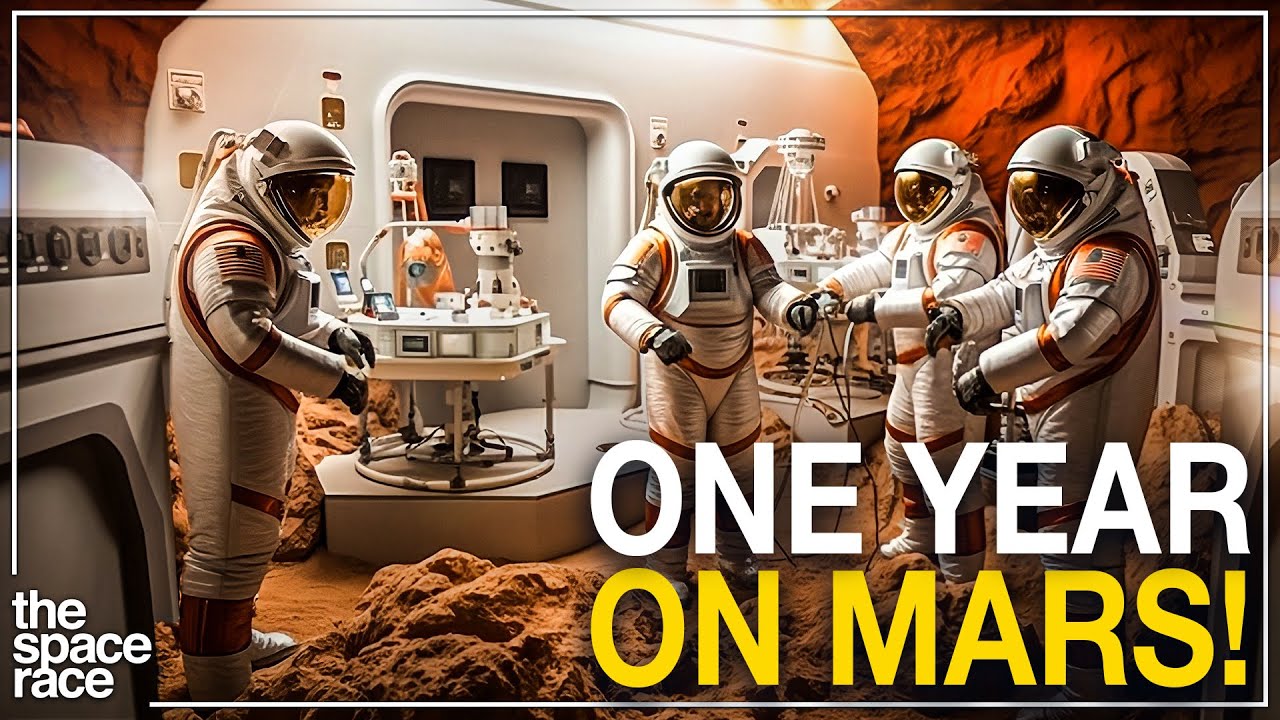 How NASA Just Sent 4 People To Mars!