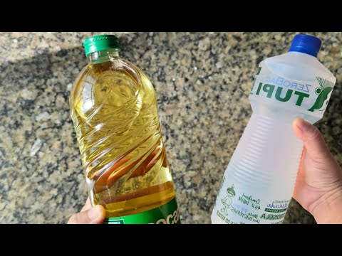 Só Misturar Álcool com ÓLEO de Soja e Nunca Mais Vai Comprar do Mercado