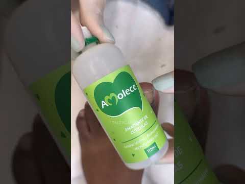 Pedicure, esmaguei com a cor do ano Peach Fuzz #asmr