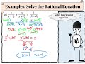 Solving Rational Equations and Identifying Extraneous Solutions