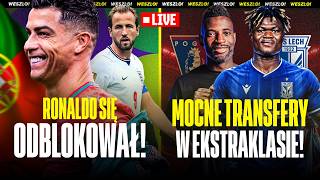 RONALDO NADAL MOCNY! LECH ROZBIJA BANK, CIEKAWE TRANSFERY W EKSTRKLASIE | WESZŁO ALARM LIVE