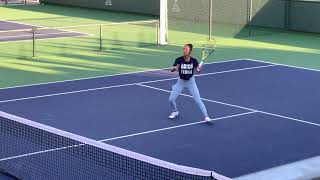 Leylah Fernandez | Indian Wells 2021 | Practice Courts | Volleys