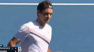 Roger Federer vs Marton Fucsovics Full Highlights AO 2018