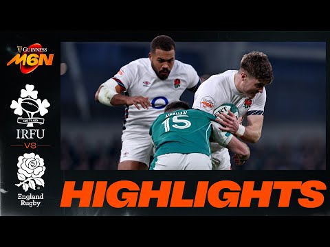 IRELAND v ENGLAND | 2025 GUINNESS MEN'S SIX NATIONS | RUGBY HIGHLIGHTS