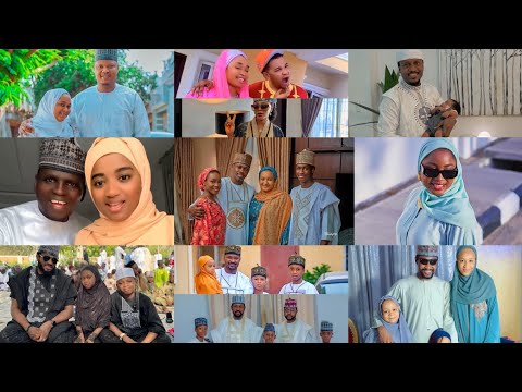 Ma'aurata,zawara da gwaurayen kannywood na muku barka da Sallah