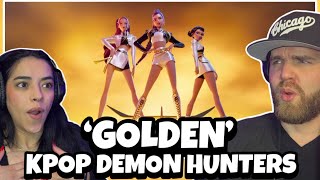 Karen's Introduction to KPOP : KPop Demon Hunters - “Golden” Official Lyric Video  | REACTION