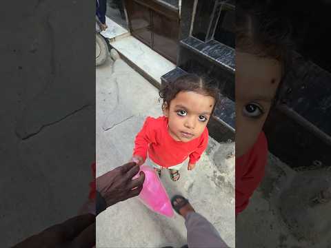 Cotton Candy लेकर लाली खुश हो गई 🤗 #shorts