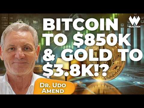 Bitcoin to $850K & Gold to $3.8K? Dr. @udoamend Explains The Math!