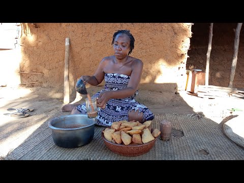 African village life#cooking village food for Breakfast