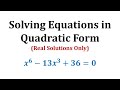 Solving Polynomial Equations