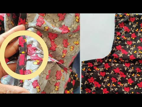 Sewing tips and tricks to conceal armhole with a professional touch, Bias binding sewing tips,how to