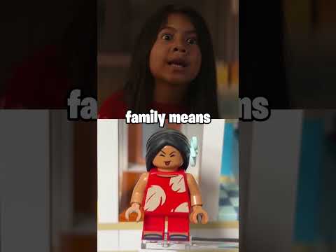 LEGO vs. trailer: lilo & stitch (ohana means family)