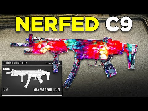 new *BROKEN* C9 after NERF in WARZONE! 😯 (Best C9 Class Setup)