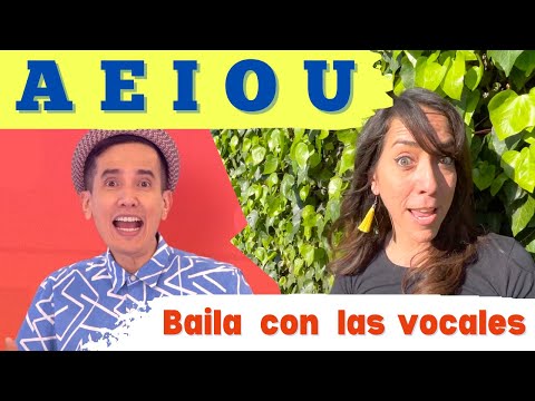 Baile de LAS VOCALES -  A, E, I, O, U -- BailaBaila y 123 Andrés