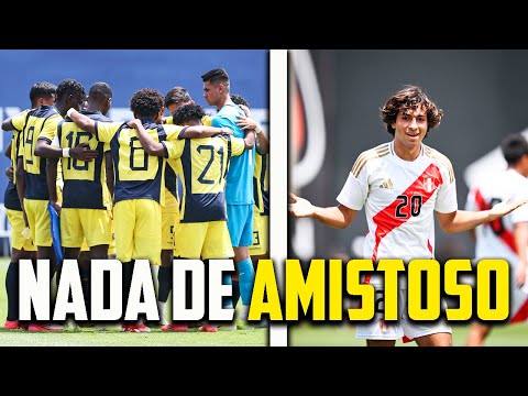 🇪🇨 ECUADOR vs PERÚ 🇵🇪 AMISTOSO SUB 20 | REACCION 🇦🇷