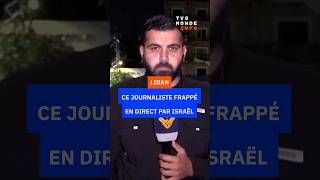 Liban : ce journaliste frappé en direct par Israël