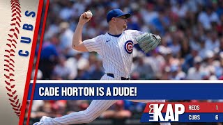 REKAP: ⚾️ Chicago Cubs 6-1 win over Cincinnati Reds. ‘More like it!  Cade Horton is THAT dude!’