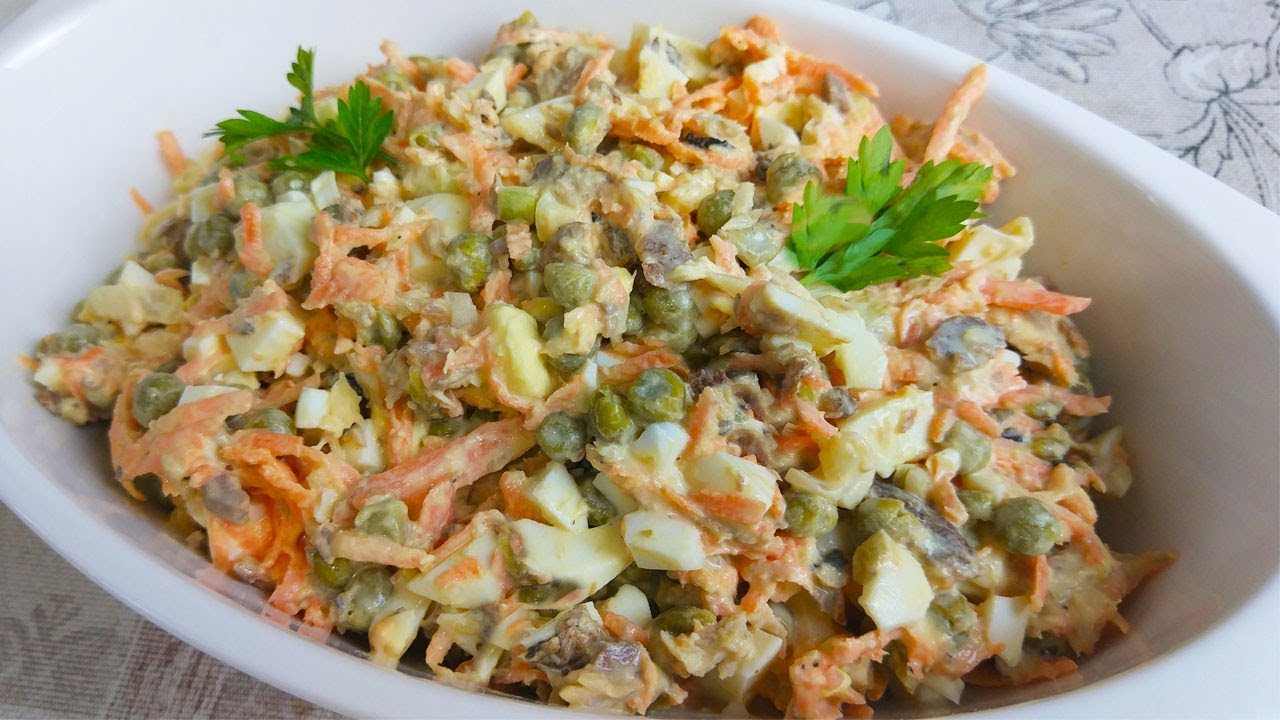 Этот Вкусный Салат Будете Готовить на Каждый Праздник.