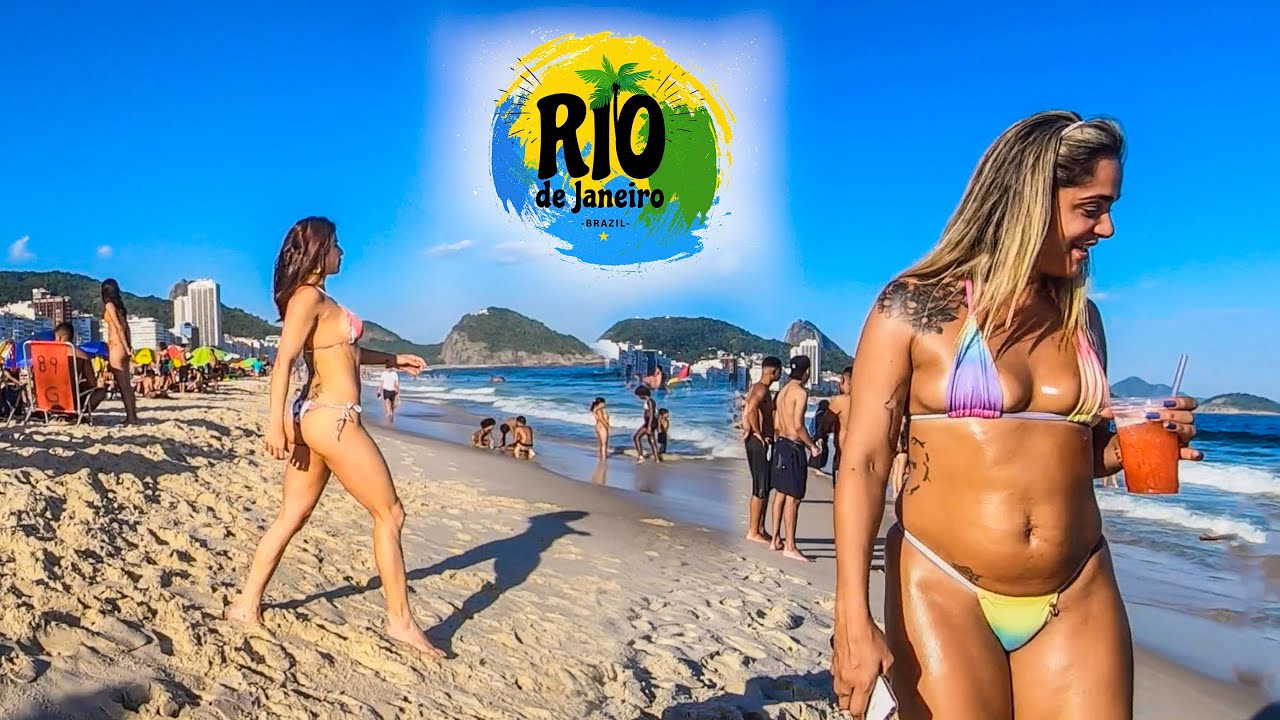COPACABANA Beach Walk – Rio de Janeiro Brasil