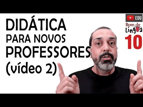 DIDÁTICA para novos PROFESSORES (2) #bdl