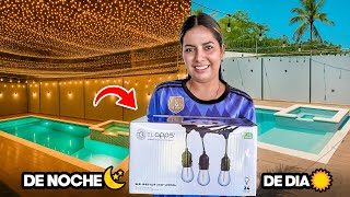 DECORANDO LA PISCINA DE NUESTRA NUEVA CASA
