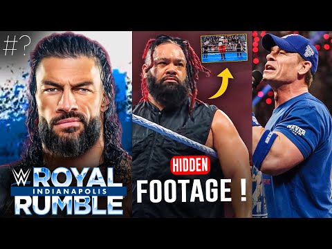 HIDDEN ! Footage of JACOB Fatu & SOLO Sikoa 🚨, Roman Reigns ROYAL Rumble 2025 Entry, John Cena