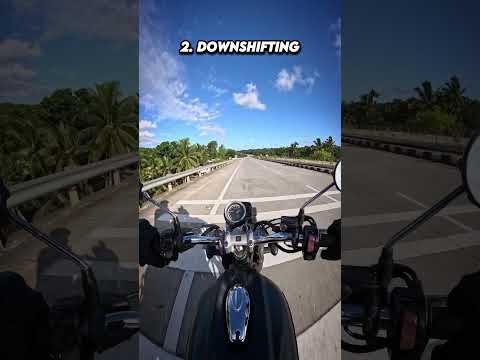 Day 6: Beginner Riding | How To Engine Brake On Bike #shorts
