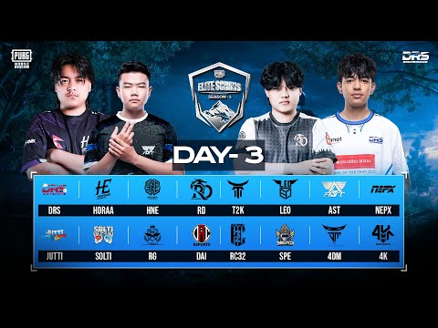 DRS Elite Scrims Season 1 | Week 1 | Day 3