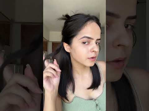 How I curl my hair step by step tutorial! 👩🦱💕 #shorts #hairtutorial #trendingshorts