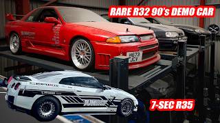 JM Imports Workshop Tour - VR38 Swapped R32 GT-R and Old School R32 Demo Car