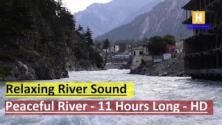river sounds for sleeping 11 hours - relaxing river sounds - nature videos for relaxation.
