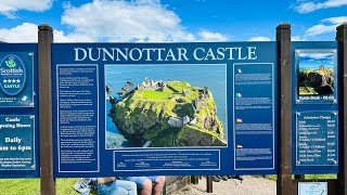 Dunnottar castle scotland visit.
