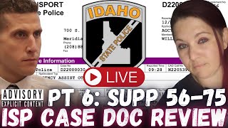 👮Idaho State Police King Rd / Kohberger Case Documents Release FULL READ THROUGH | Part 6