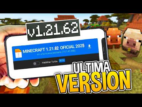 ✅ Nueva Actualización de MINECRAFT BEDROCK 1.21.62 para ANDROID | MINECRAFT 1.21.62 Versión Oficial😍