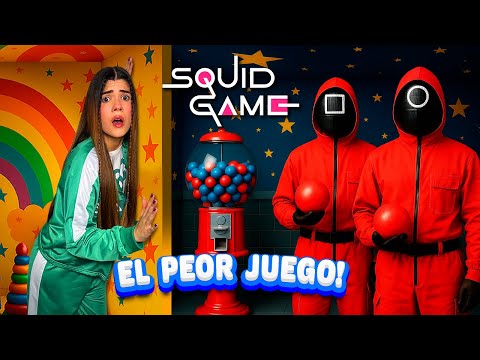 Me ATRAPÓ un SOLDADO de la DEEP WEB en el Juego del Calamar REAL😰⚠️ | Ani Cat😻