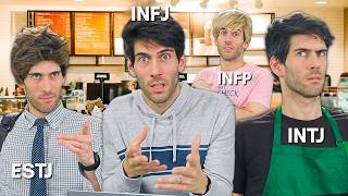 16 Personalities at the Cafe