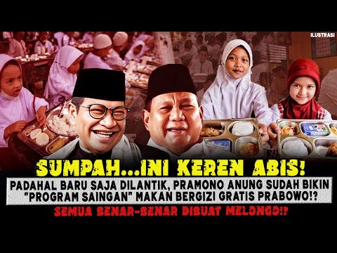 SUMPAH…KEREN⚡PADAHAL BARU DILANTIK, PRAMONO UDAH BKIN PROGRAM SAINGAN MAKAN BERGIZI GRATIS PRABOWO😱❓